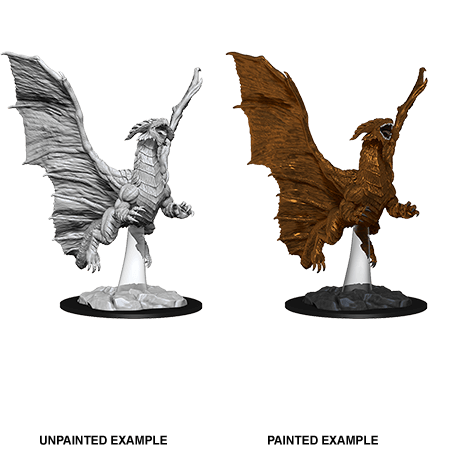 Mini - D&D Nolzur's Marvelous : Young Copper Dragon