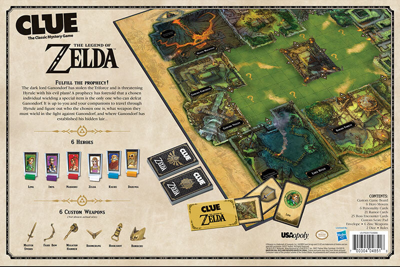 Clue Legend of Zelda