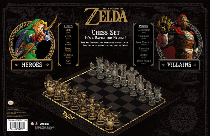 Chess Set The Legend of Zelda