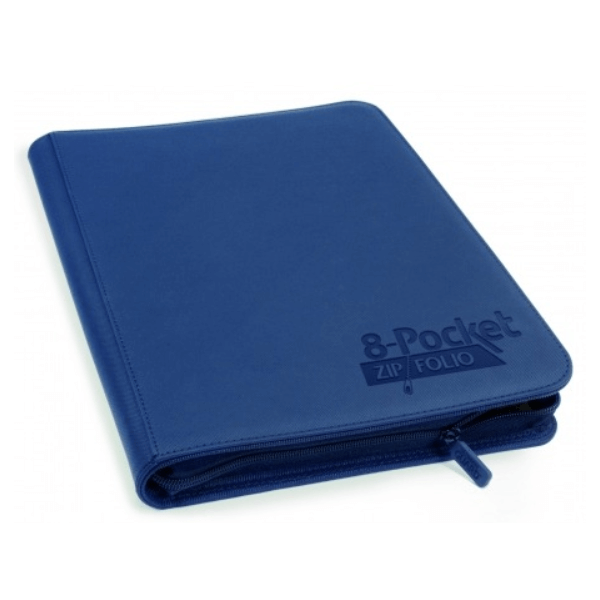Binder UG (8 Pocket) Zipfolio: Dark Blue