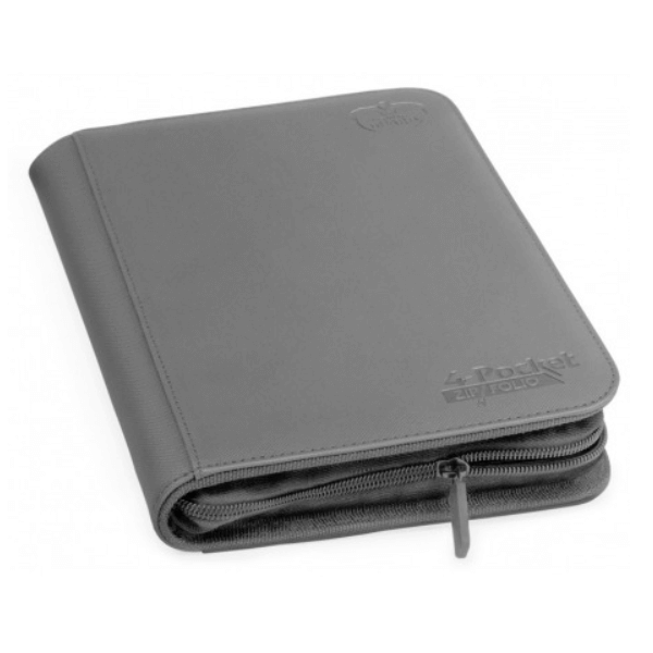 Binder UG (4 Pocket) Zipfolio: Grey