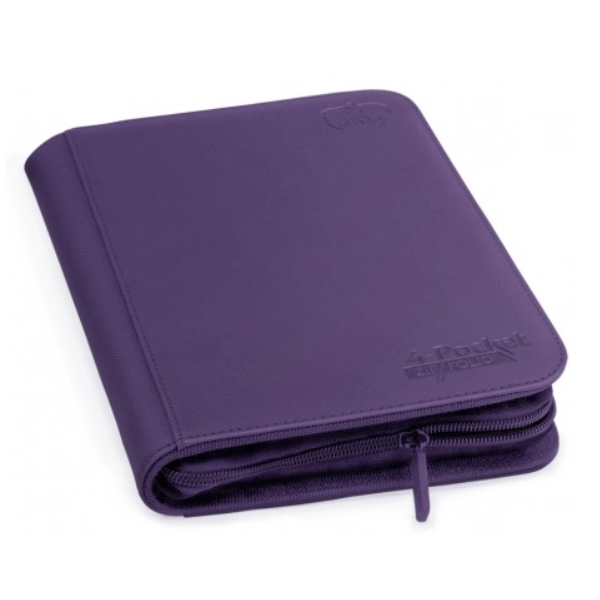Binder UG (4 Pocket) Zipfolio: Purple
