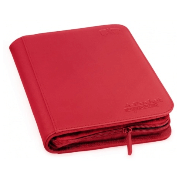 Binder UG (4 Pocket) Zipfolio: Red