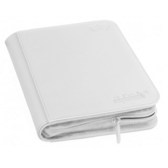 Binder UG (4 Pocket) Zipfolio: White