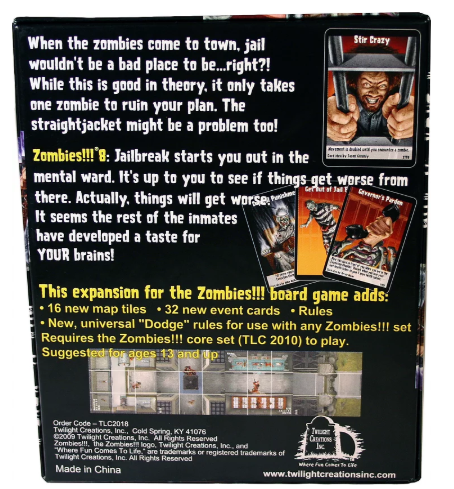 Zombies!!! Expansion : 8 Jailbreak