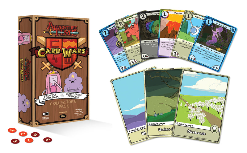 Adventure Time Card Wars Bubblegum vs. Lumpy Space