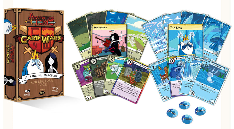 Adventure Time Card Wars Ice King vs. Marceline