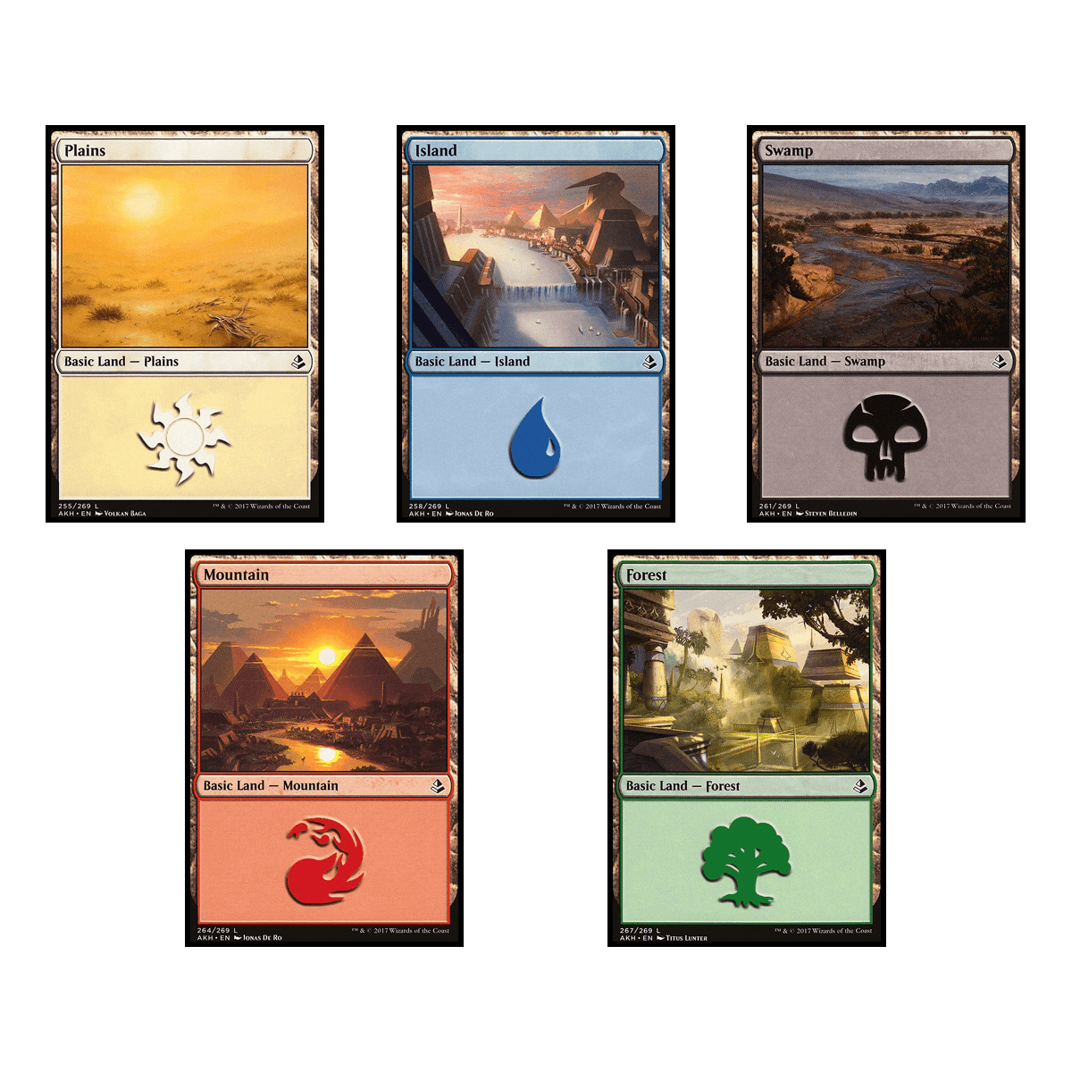 MTG Basic Land Brick Twenty Sided MTG Basic Land Brick Twenty Sided