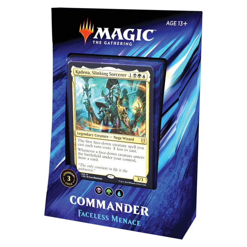 MTG Commander 2019 : Faceless Menace (BGU)