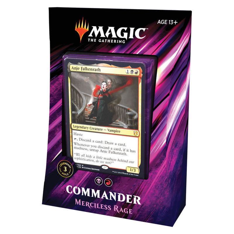 MTG Commander 2019 : Merciless Rage (BR)