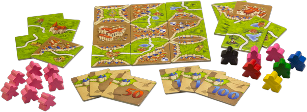 Carcassonne (2nd ed) Expansion 1 Inns & Cathedrals
