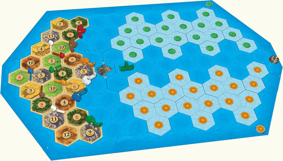 Catan (5th ed) Extension 5-6 Player : Explorers And Pirates