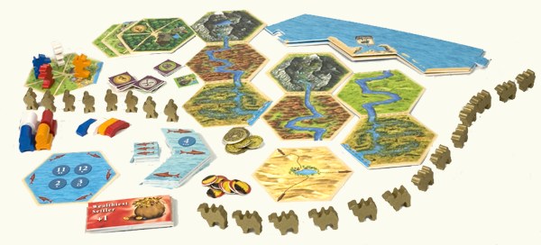 Catan (5th ed) Expansion : Traders And Barbarians