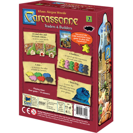 Carcassonne (2nd ed) Expansion 2 Traders & Builders