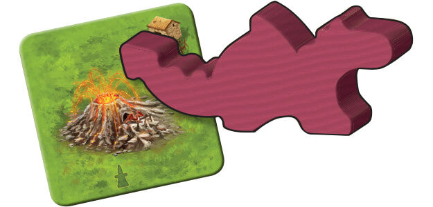 Carcassonne (2nd ed) Expansion 3 The Princess and the Dragon