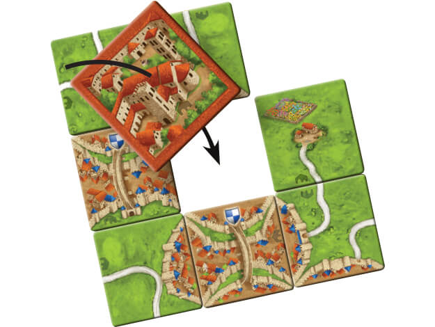 Carcassonne (2nd ed) Expansion 5 Abbey & Mayor