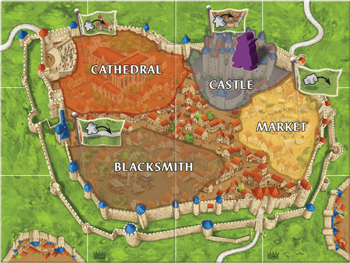 Carcassonne (2nd ed) Expansion 6 Count King & Robber