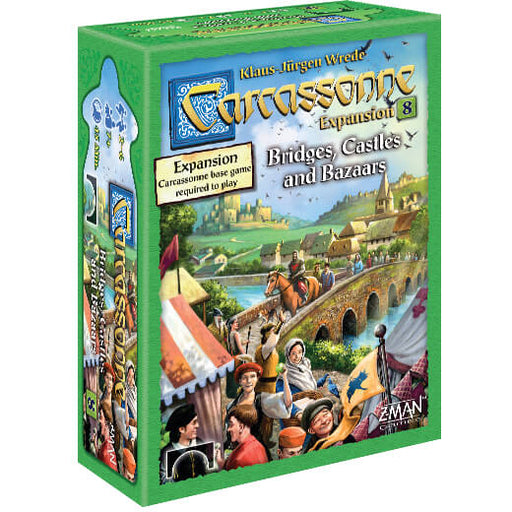 Carcassonne (2nd ed) Expansion 8 Bridges, Castles, & Bazaars