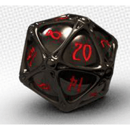 Polyhedral Dice d20 Wizard Orb