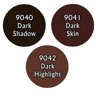 Paint Set (3ct) Reaper 09714 Dark Skin Tones
