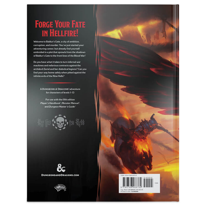 D&D (5e) Baldur's Gate Descent Into Avernus