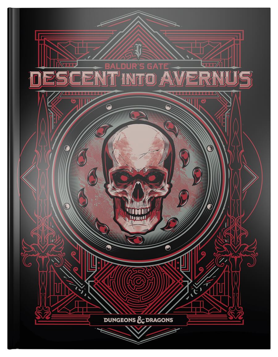 Baldur's Gate Descent into deals Avernus Alt Art DND Book