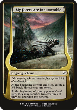 MTG Archenemy Scheme Cards (20ct) Twenty Sided MTG Archenemy Scheme Cards (20ct) Twenty Sided