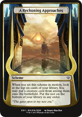MTG Archenemy Scheme Cards (20ct) Twenty Sided MTG Archenemy Scheme Cards (20ct) Twenty Sided