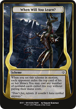 MTG Archenemy Scheme Cards (20ct) Twenty Sided MTG Archenemy Scheme Cards (20ct) Twenty Sided