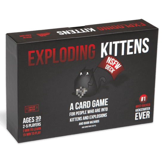 Exploding Kittens NSFW Twenty Sided Exploding Kittens NSFW Twenty Sided