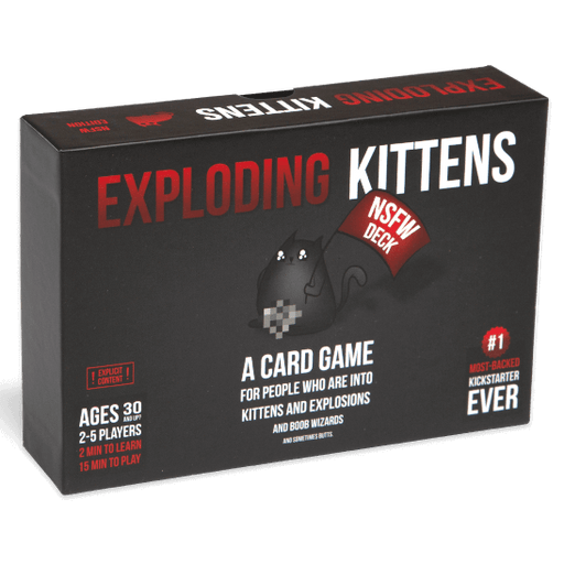 Exploding Kittens NSFW Black Box