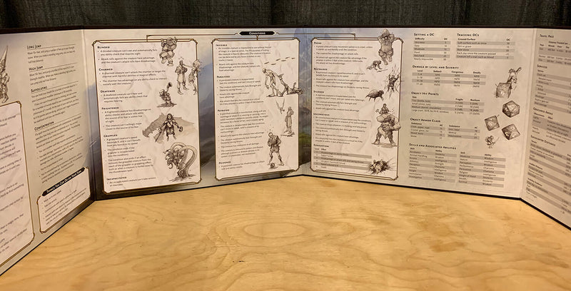 D&D (5e) DM Screen (Alt. Art Cover by Hydro)