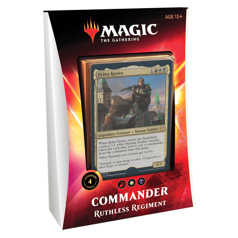 MTG Commander 2020 : Ruthless Regiment (RWB)