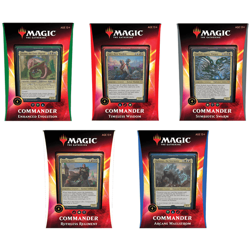 MTG Commander 2020 All Five Decks