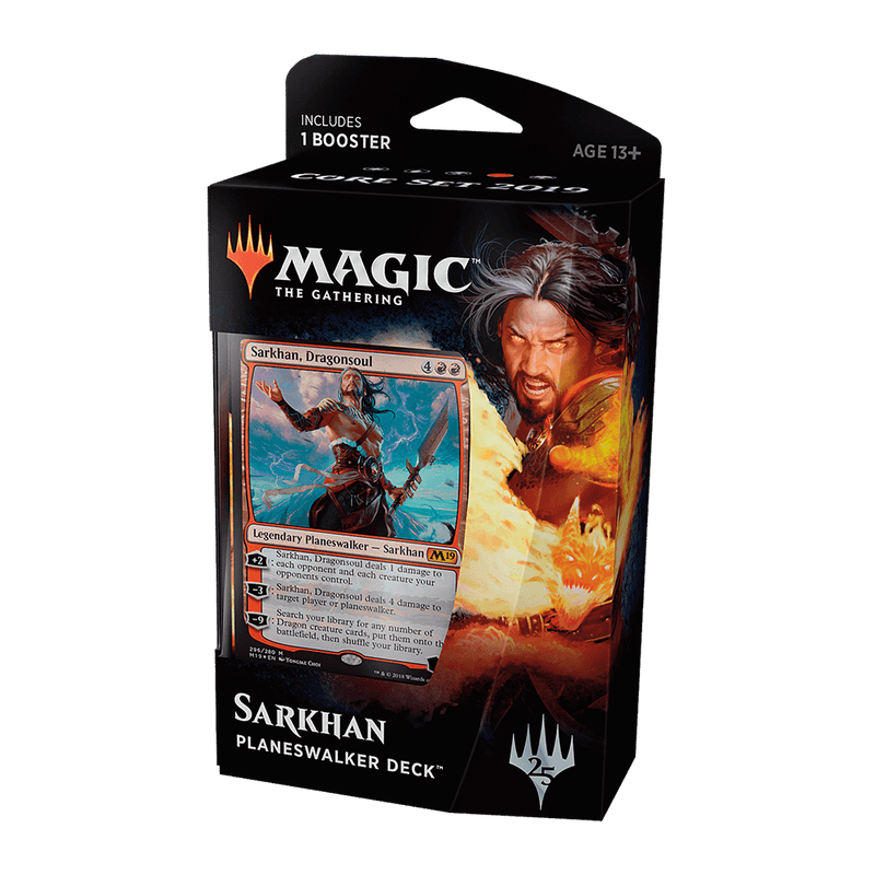 MTG Planeswalker Deck : Core Set 2019 (M19) Sarkhan