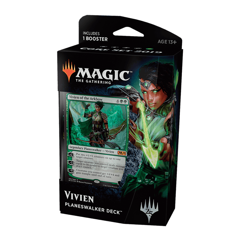MTG Planeswalker Deck : Core Set 2019 (M19) Vivien