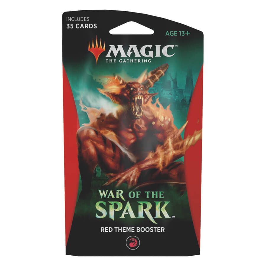 MTG Booster Pack Theme : War of the Spark (WAR) Red