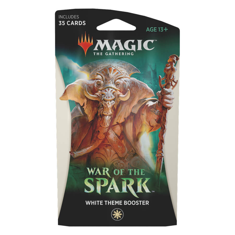 MTG Booster Pack Theme : War of the Spark (WAR) White