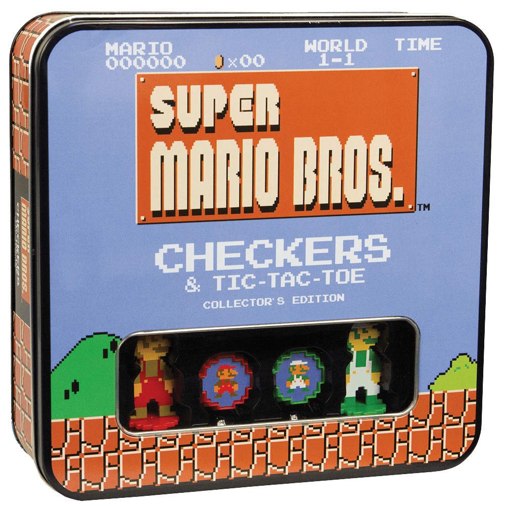 CHECKERS & TIC TAC TOE: Super Mario™ – The Op Games
