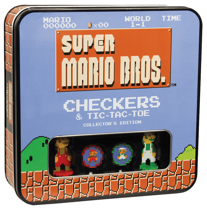 Super Mario Bros. Checkers & Tic Tac Toe