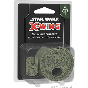 Star Wars X-Wing (2nd ed) Upgrade Kit Scum and Villainy Maneuver Dial